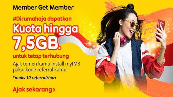Cara Dapat Kuota Gratis Indosat dengan Kode